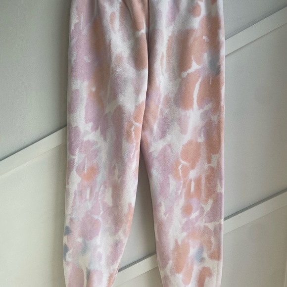 The Lazypants Joggers Rainbow Tie Dye Cotton sweatpants size M - Picture 6 of 10